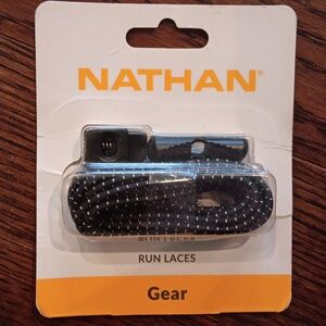Nathan Black Gear Run Laces